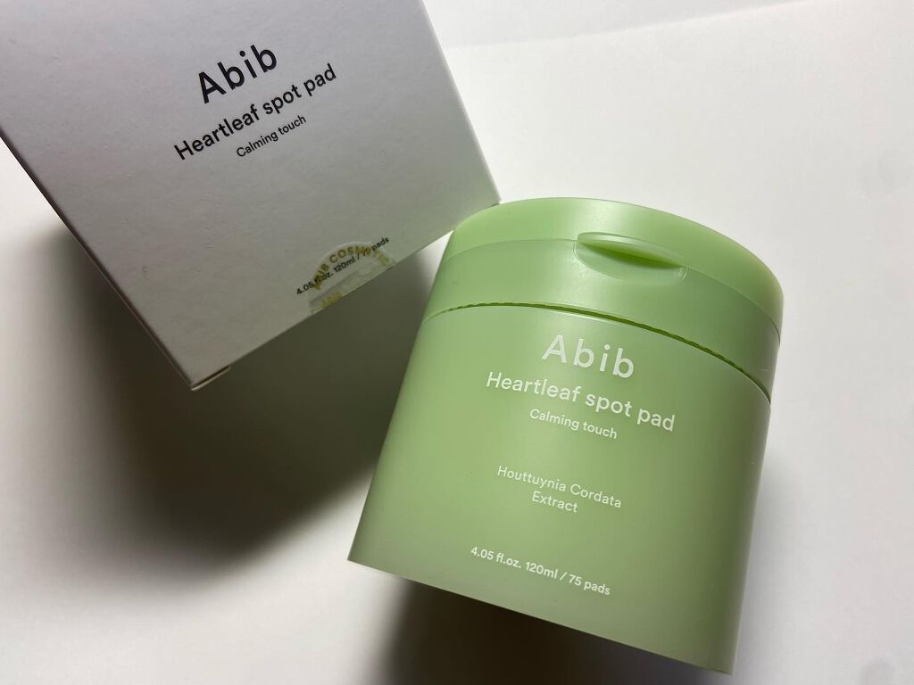 ドクダミカーミングタッチスポットパッド/Abib /トナーパッドを使ったクチコミ(1枚目)