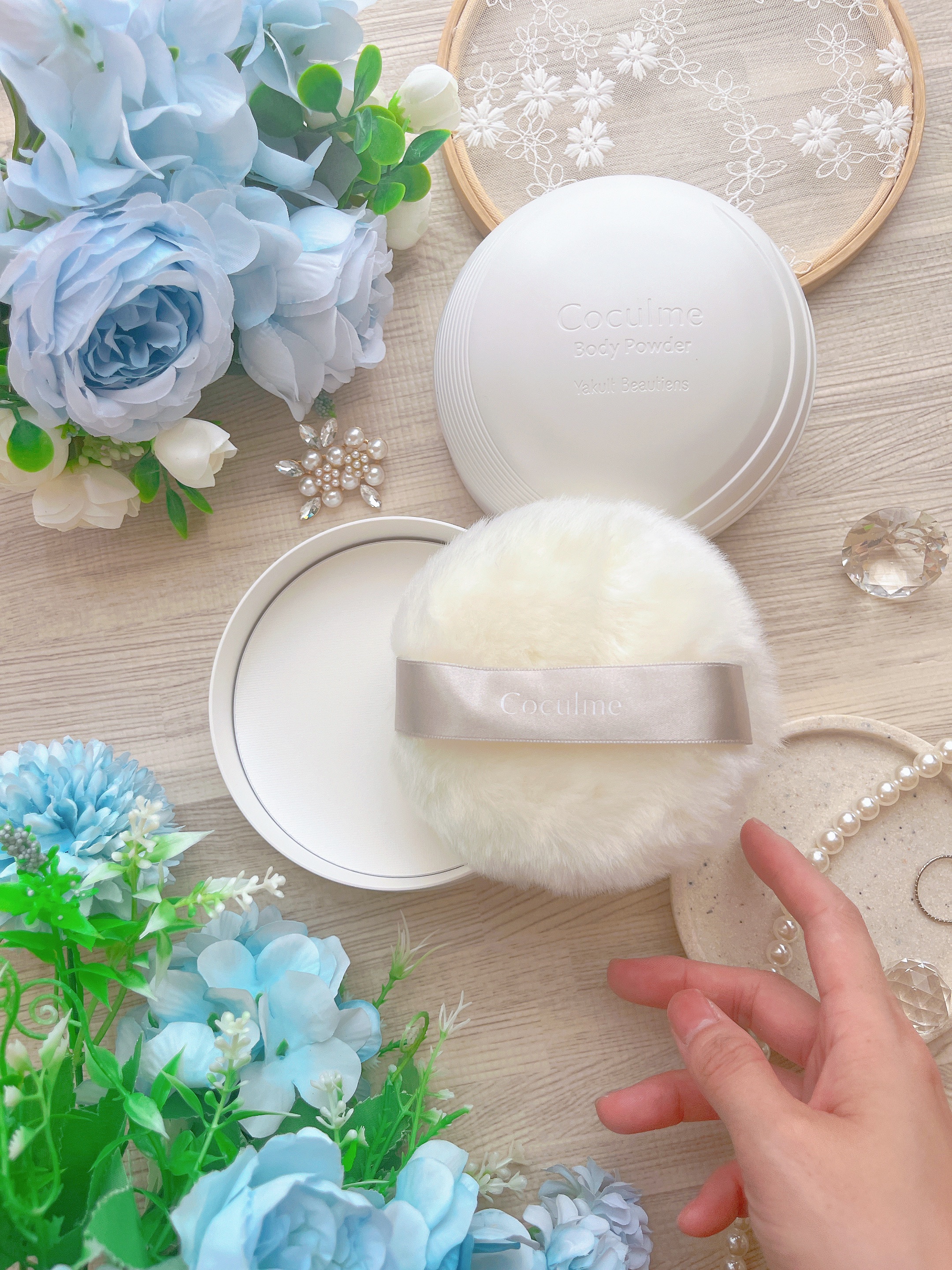 コクルム　ボディパウダー/Coculme/ボディパウダーを使ったクチコミ（1枚目）