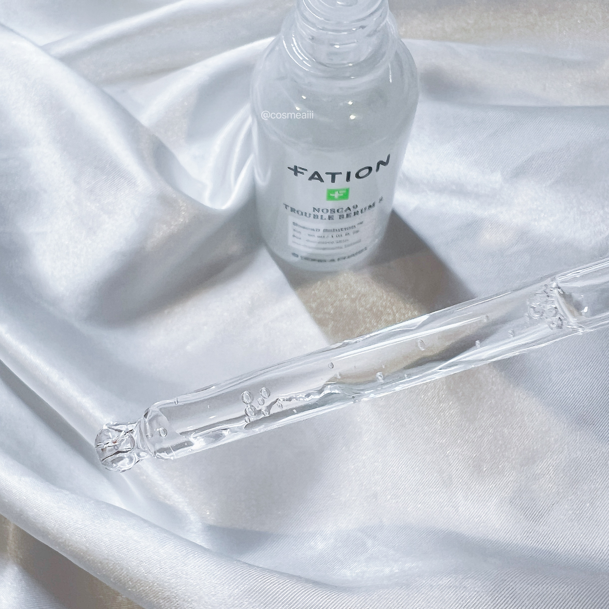 ノスカナイン トラブル セラム/FATION/美容液を使ったクチコミ（3枚目）
