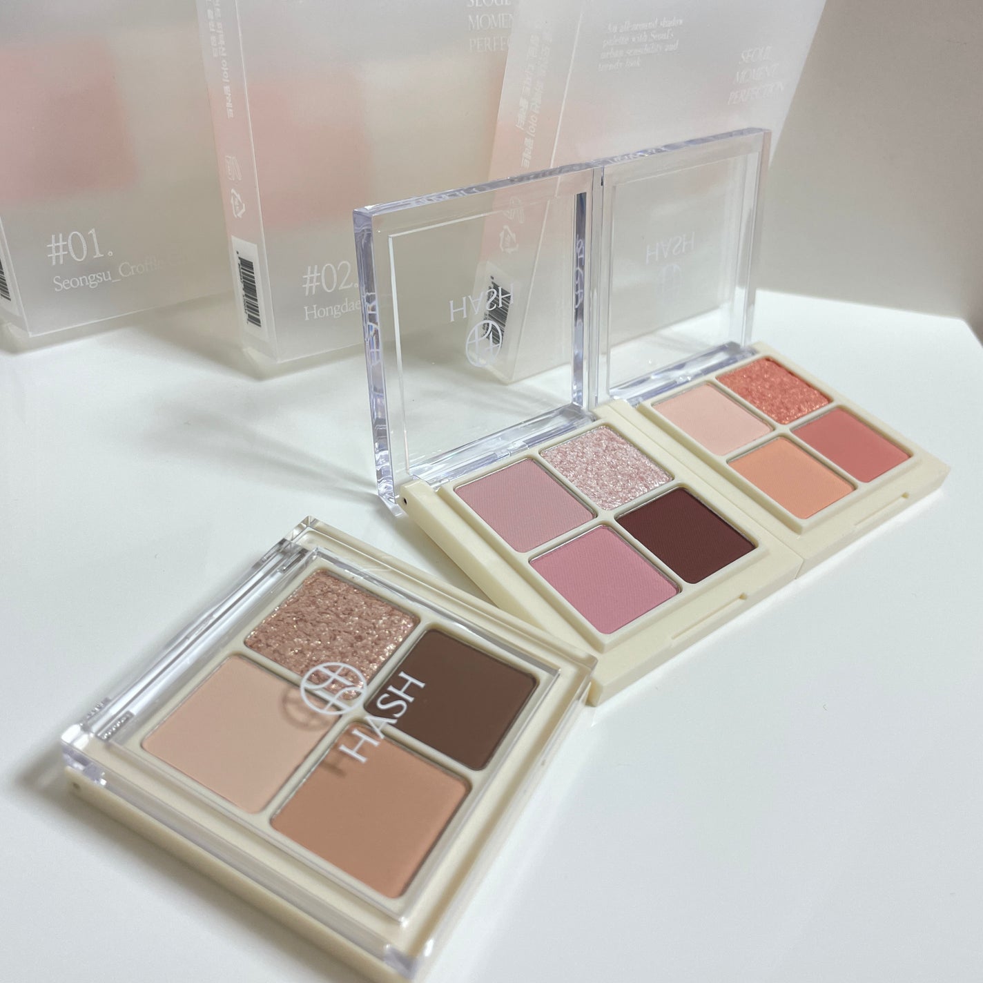 ソウルモーメントパーフェクトアイパレット/HASH/アイシャドウパレットを使ったクチコミ(1枚目)