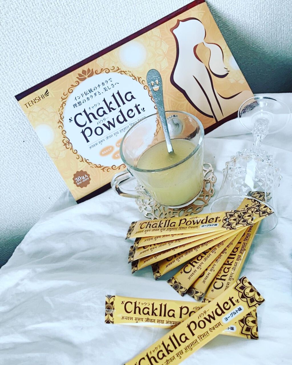 チャクラパウダー/TENSHI/健康サプリメントを使ったクチコミ（1枚目）