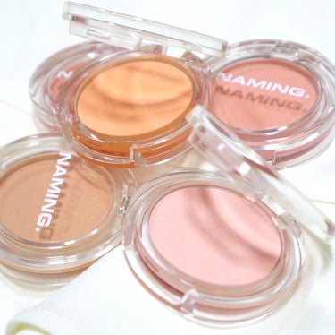 NAMING. ネーミング フラッフィーパウダーブラッシュのクチコミ「NAMING. 
Fluffy Powder Blush🫧

ーーーーーーーーーーーーーーーー.....」（1枚目）