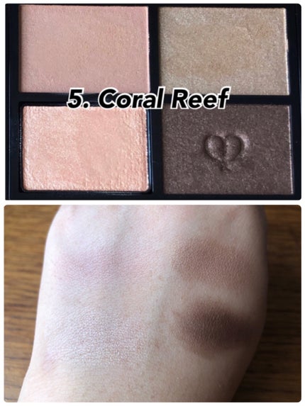 オンブルクルールクアドリ/クレ・ド・ポー ボーテ/アイシャドウパレットを使ったクチコミ(7枚目)