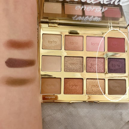 タルトレット E アマゾニアンクレイ パレット/tarte/アイシャドウパレットを使ったクチコミ(8枚目)