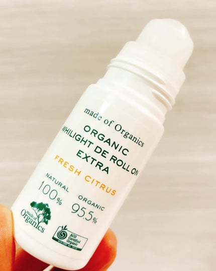 ホワイライト DE ロールオン/made of Organics/デオドラント・制汗剤を使ったクチコミ(3枚目)