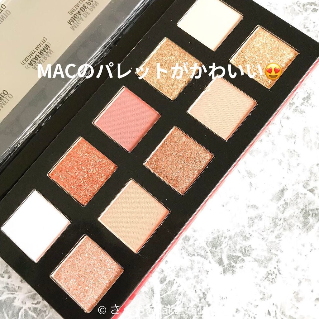 さくら@コスメ美容好き on LIPS 「M·A·CオートクチュールスターリングロザリアEYESHADO..」(1枚目)