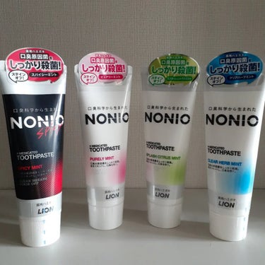 NONIOハミガキ スパイシーミント/NONIO/歯磨き粉の画像
