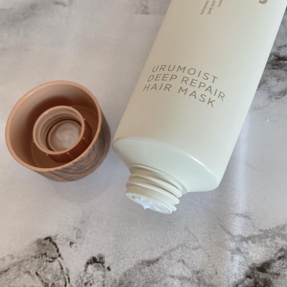 うるモイストディープリペアヘアマスク/byTREES/ヘアマスク・ヘアパックを使ったクチコミ（2枚目）
