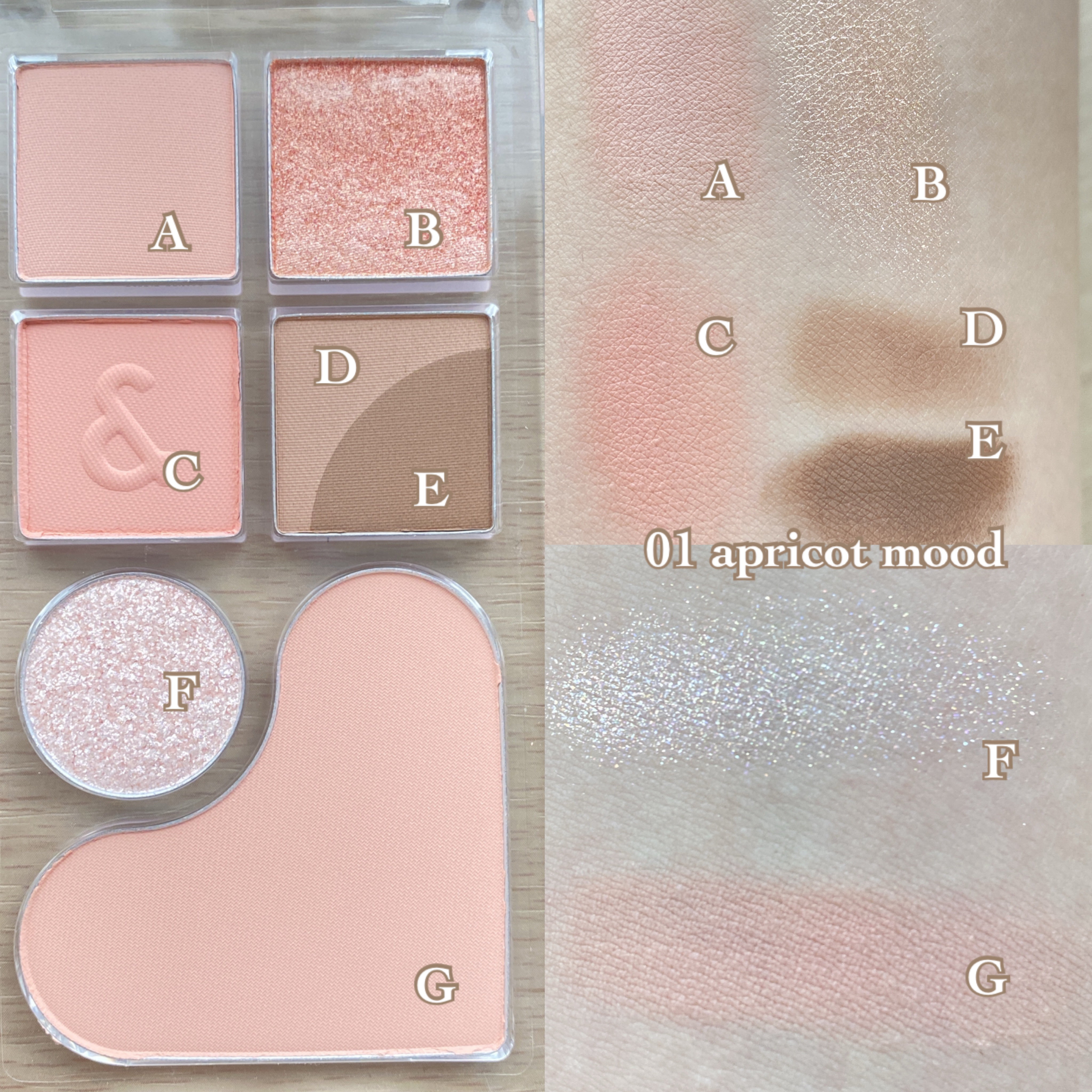 ベアレイヤーパレット/rom&nd/アイシャドウパレットを使ったクチコミ（2枚目）