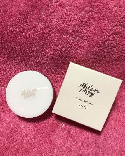 メイクミーハッピー ソリッドパフューム WHITE/キャンメイク/練り香水を使ったクチコミ(2枚目)