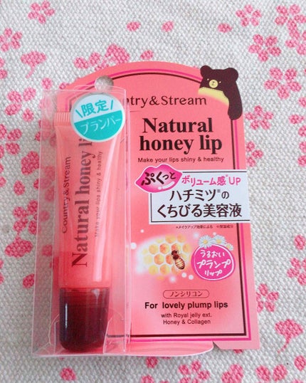 ハニーフルリップ もも色ボリューム/カントリー&ストリーム/リップ美容液を使ったクチコミ(1枚目)