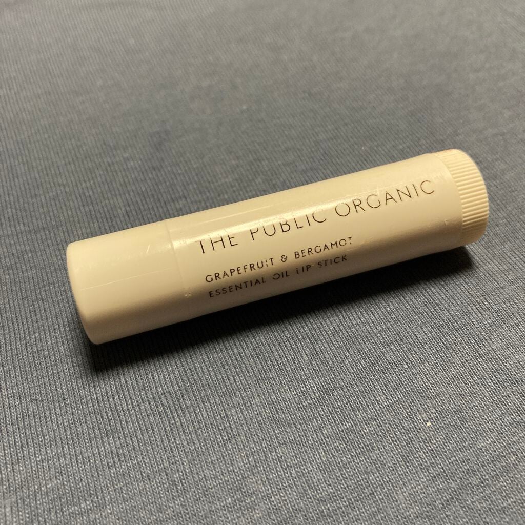 オーガニック認証 精油リップスティック スーパーポジティブ ライズ/THE PUBLIC ORGANIC/リップクリームを使ったクチコミ(1枚目)