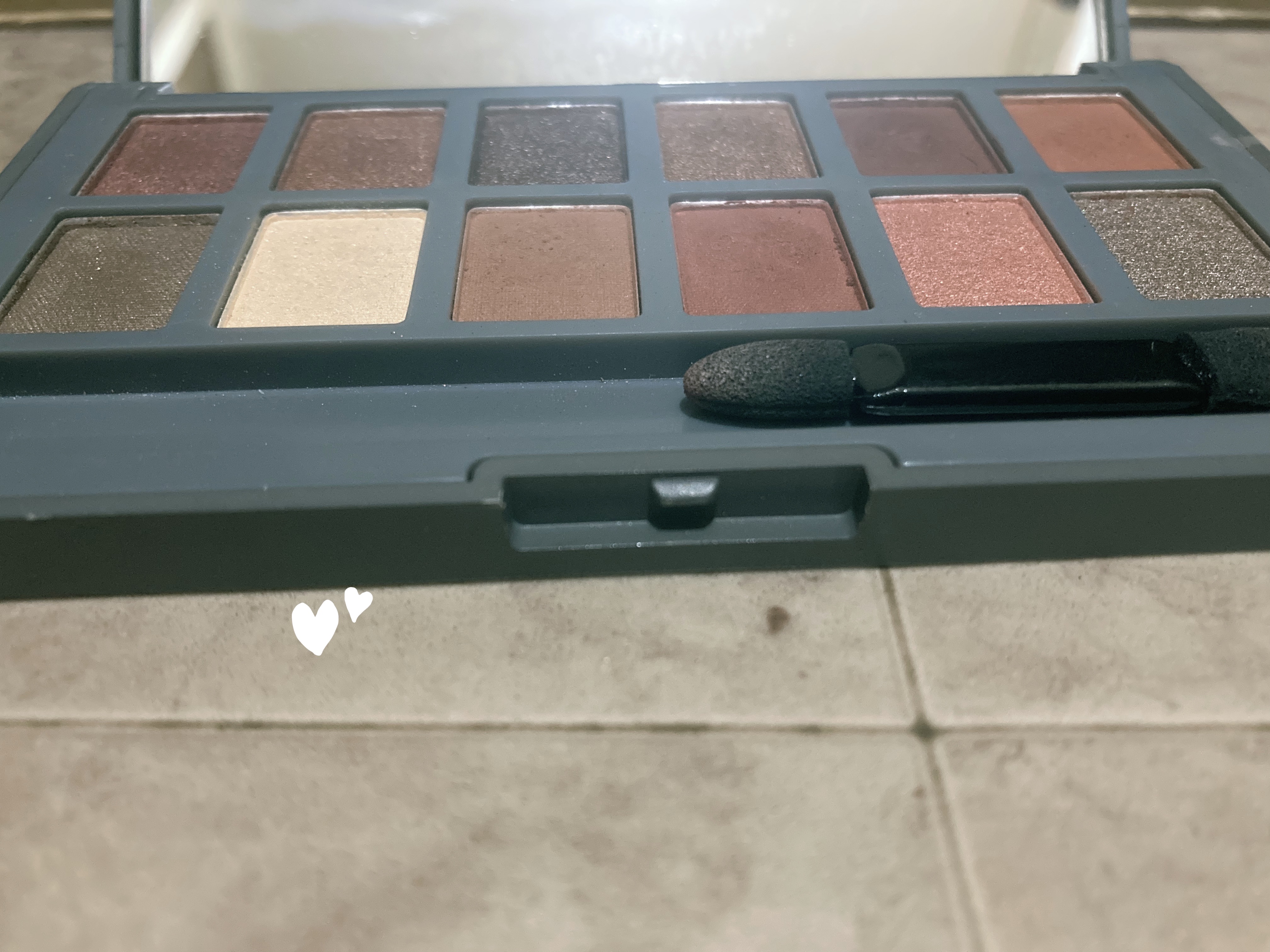 アイシャドウパレット ORBR（オレンジブラウン）/and us/アイシャドウパレットを使ったクチコミ（2枚目）