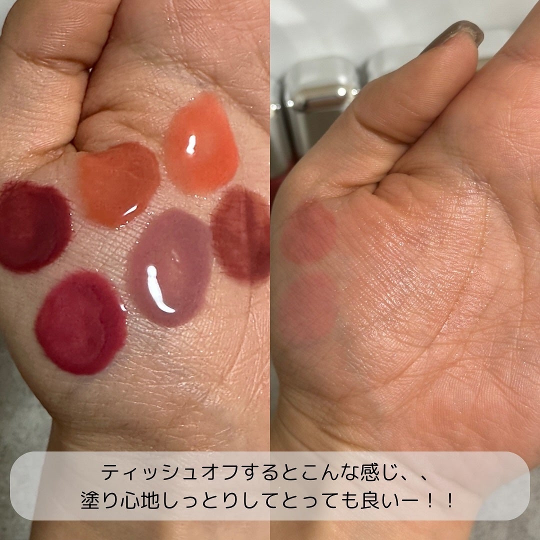 アンシーン バルーンティント/Oddtype/リップティントを使ったクチコミ(5枚目)