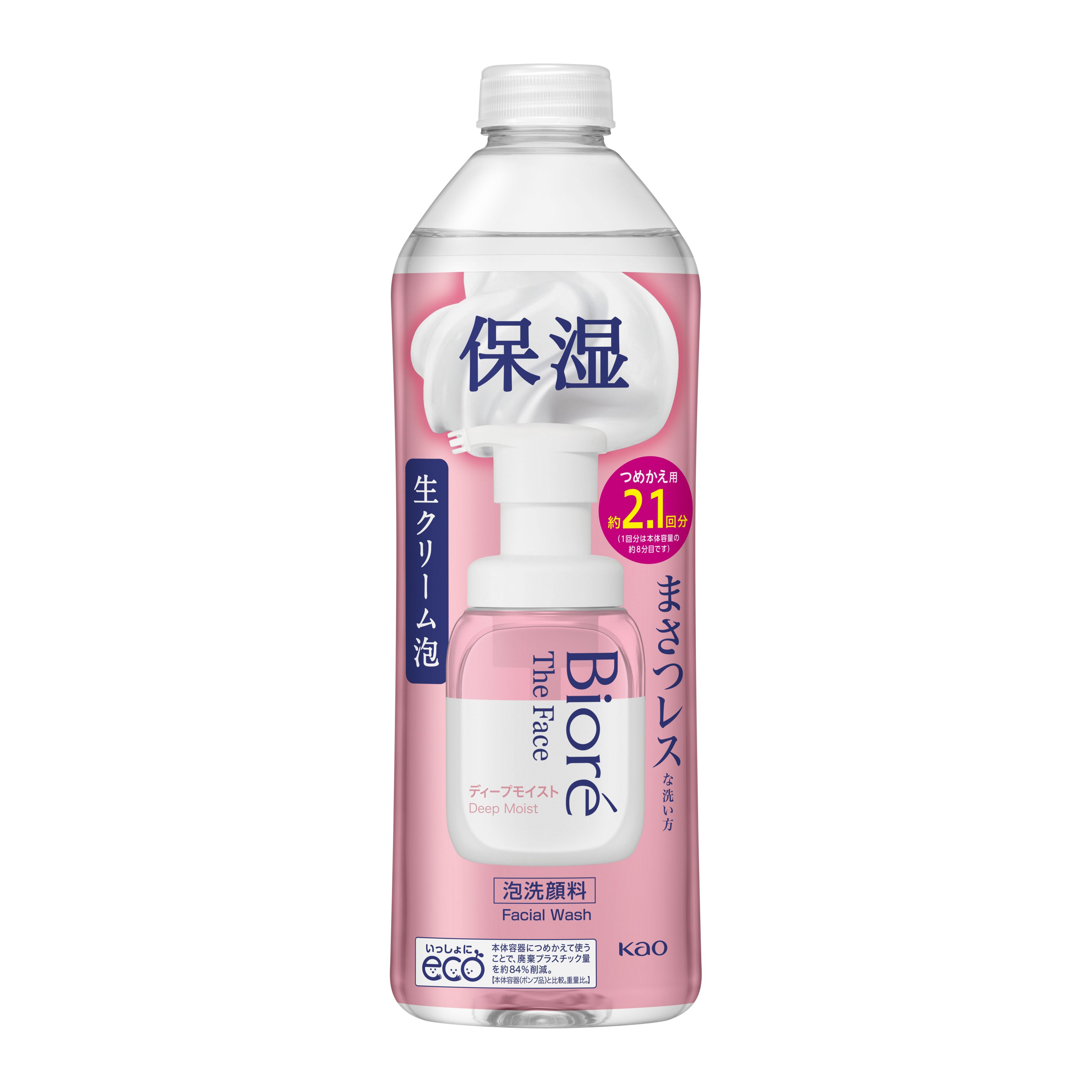 ビオレ ザフェイス 泡洗顔料 ディープモイスト ビオレ