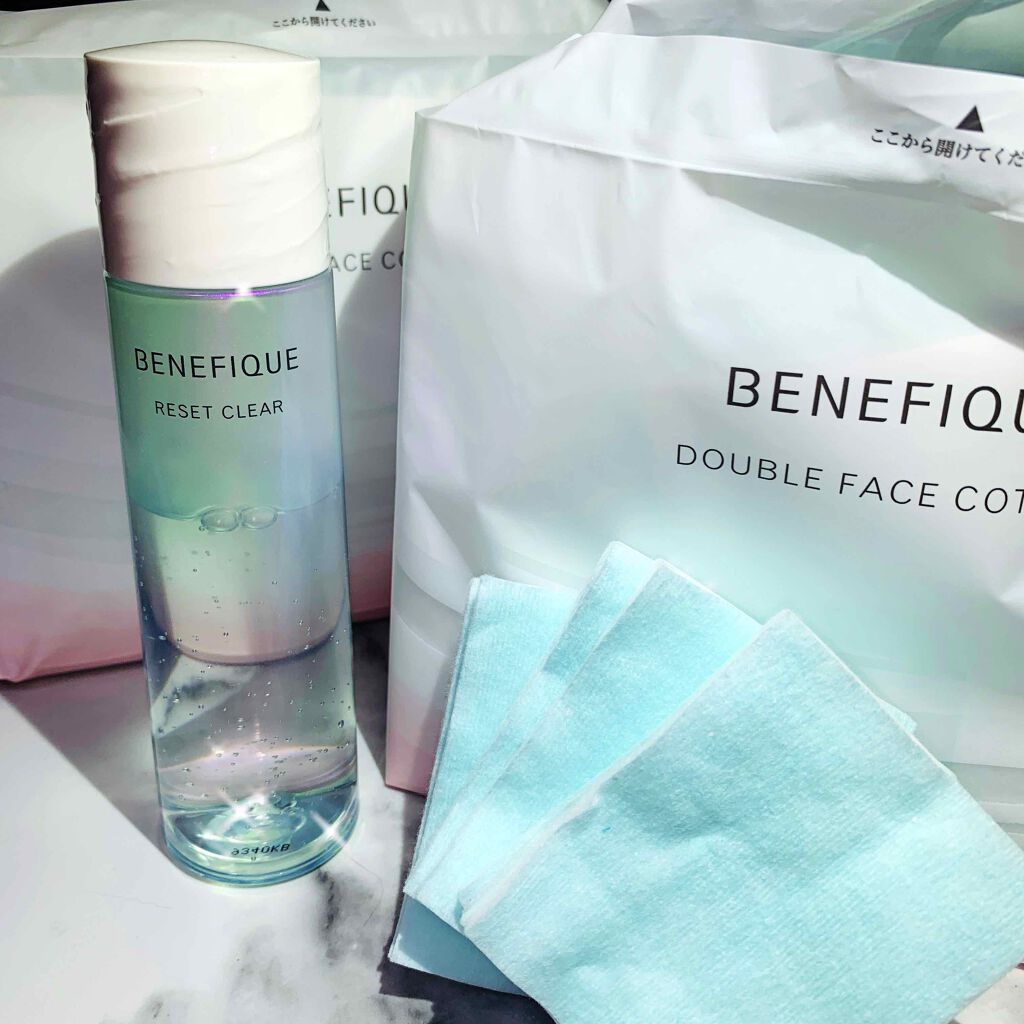 リセットクリア/BENEFIQUE/化粧水を使ったクチコミ（3枚目）