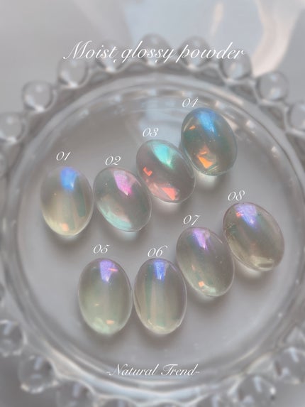 Moist glossy powder/NaturalTrend/ネイル用品を使ったクチコミ(2枚目)