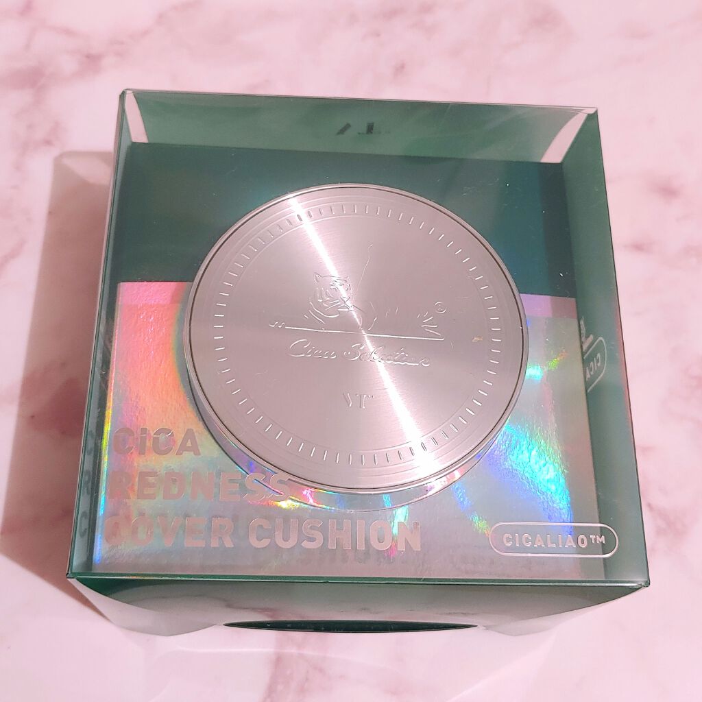 CICAレッドネスカバークッション/VT/クッションファンデーションを使ったクチコミ（2枚目）