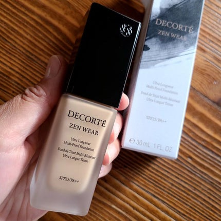 ゼン ウェア フルイド/DECORTÉ/リキッドファンデーションを使ったクチコミ(1枚目)