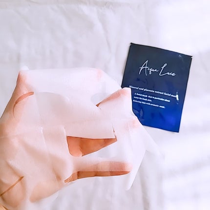 Acqua Luce フェイシャルマスク/日田天領水/シートマスク・パックを使ったクチコミ(2枚目)