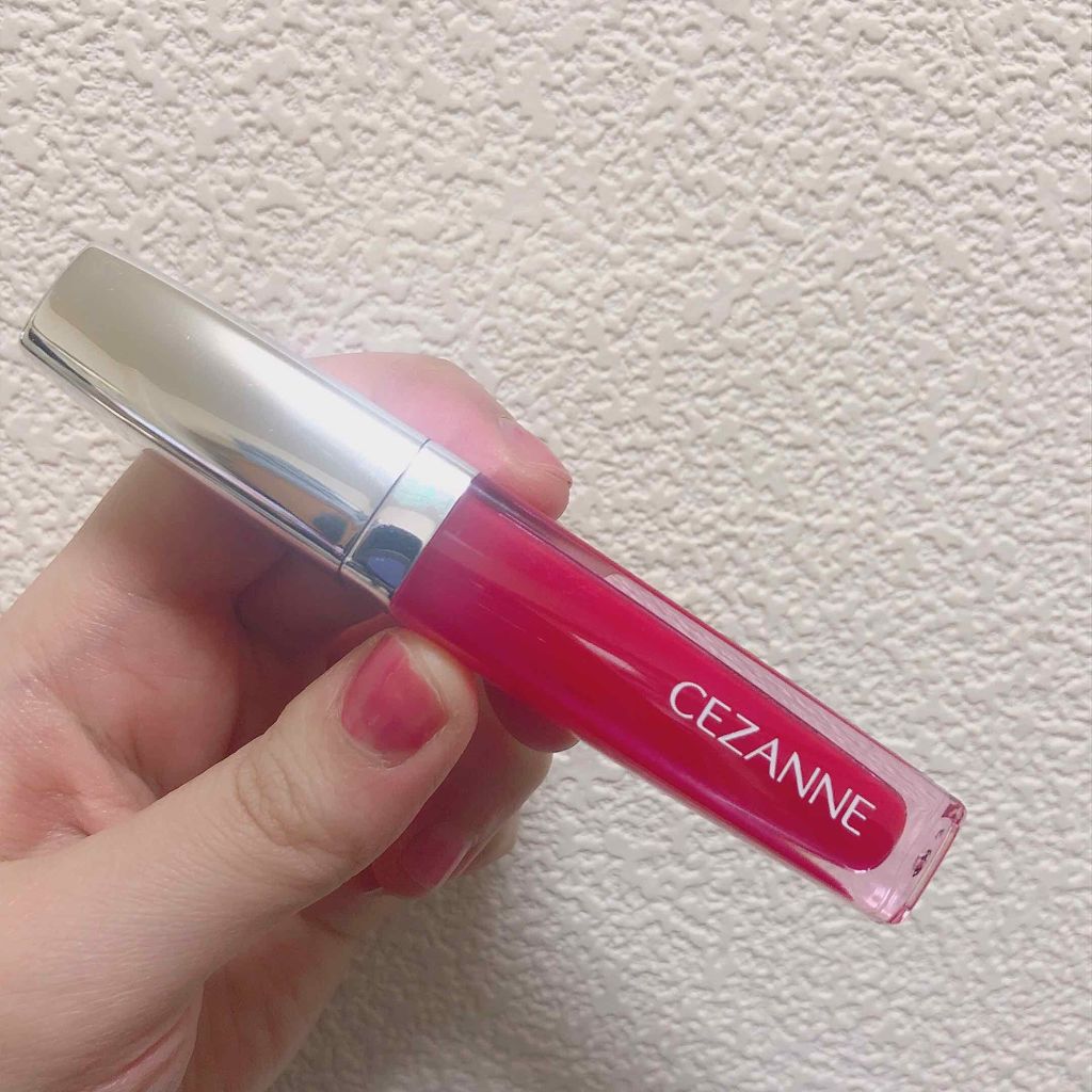 ジェルグロスリップ/CEZANNE/リップグロスを使ったクチコミ（1枚目）