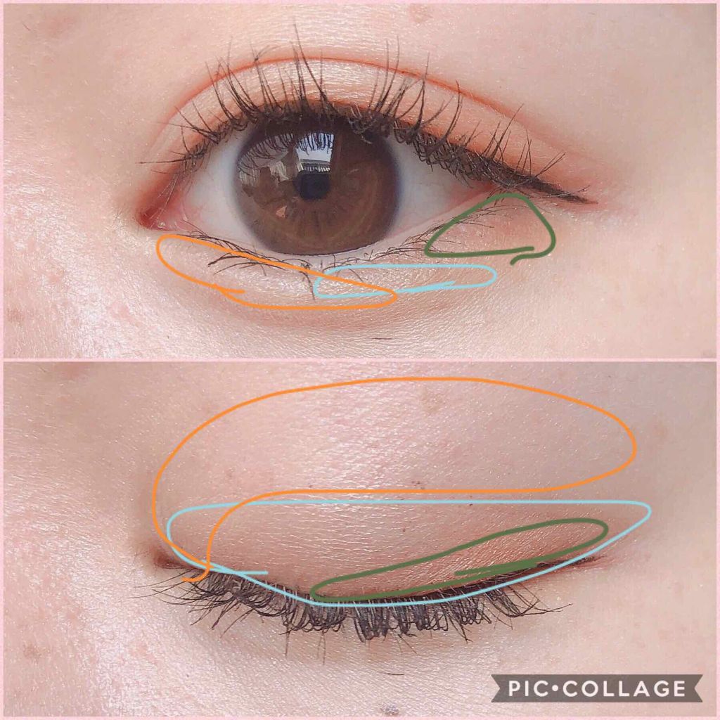 トリプルシャドウ/MISSHA/アイシャドウパレットを使ったクチコミ（3枚目）