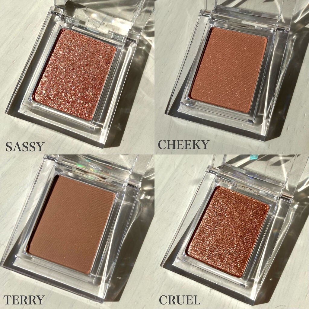 アンコモンタイガー ピースマッチングシャドウ/HOLIKA HOLIKA/単色アイシャドウを使ったクチコミ(4枚目)