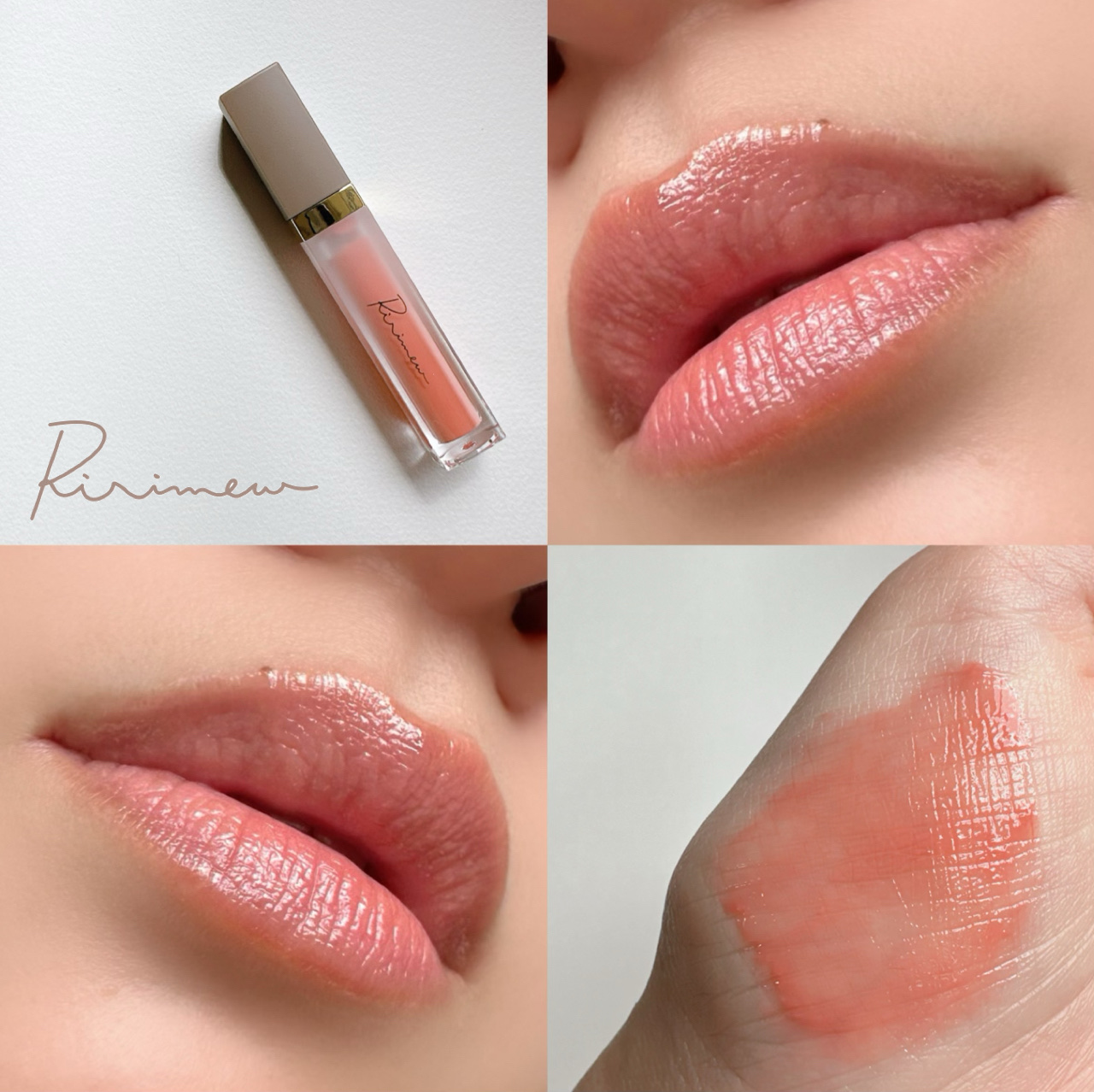 ミューテッドシアーティント 05 コンポートピンク/Ririmew/リップティントを使ったクチコミ（1枚目）