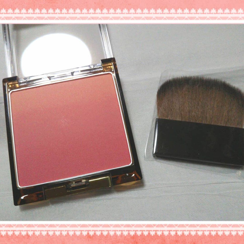 オーラティック ブラッシュ/excel/パウダーチークを使ったクチコミ(3枚目)