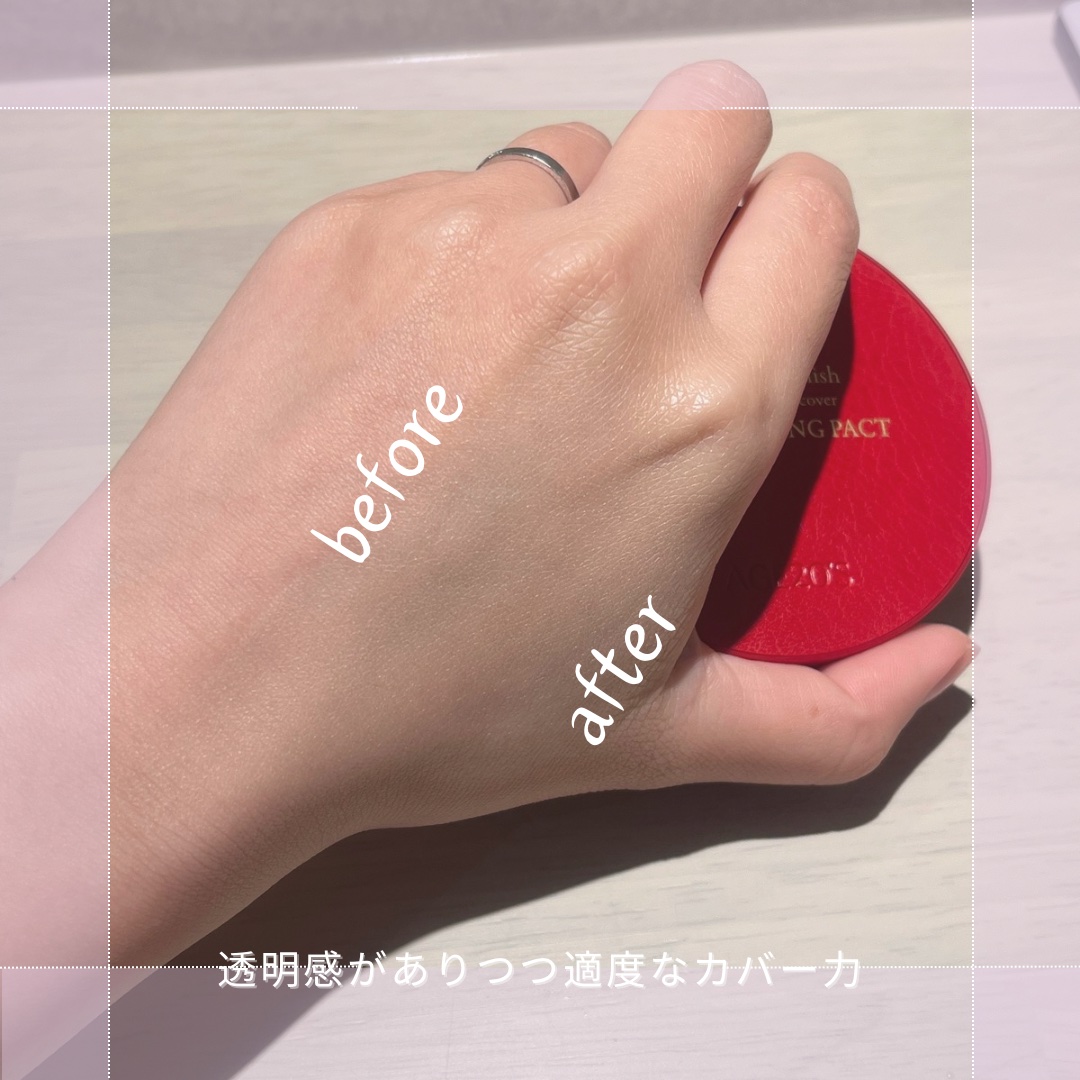 VELVET LASTING PACT/AGE20’s/その他ファンデーションを使ったクチコミ（3枚目）