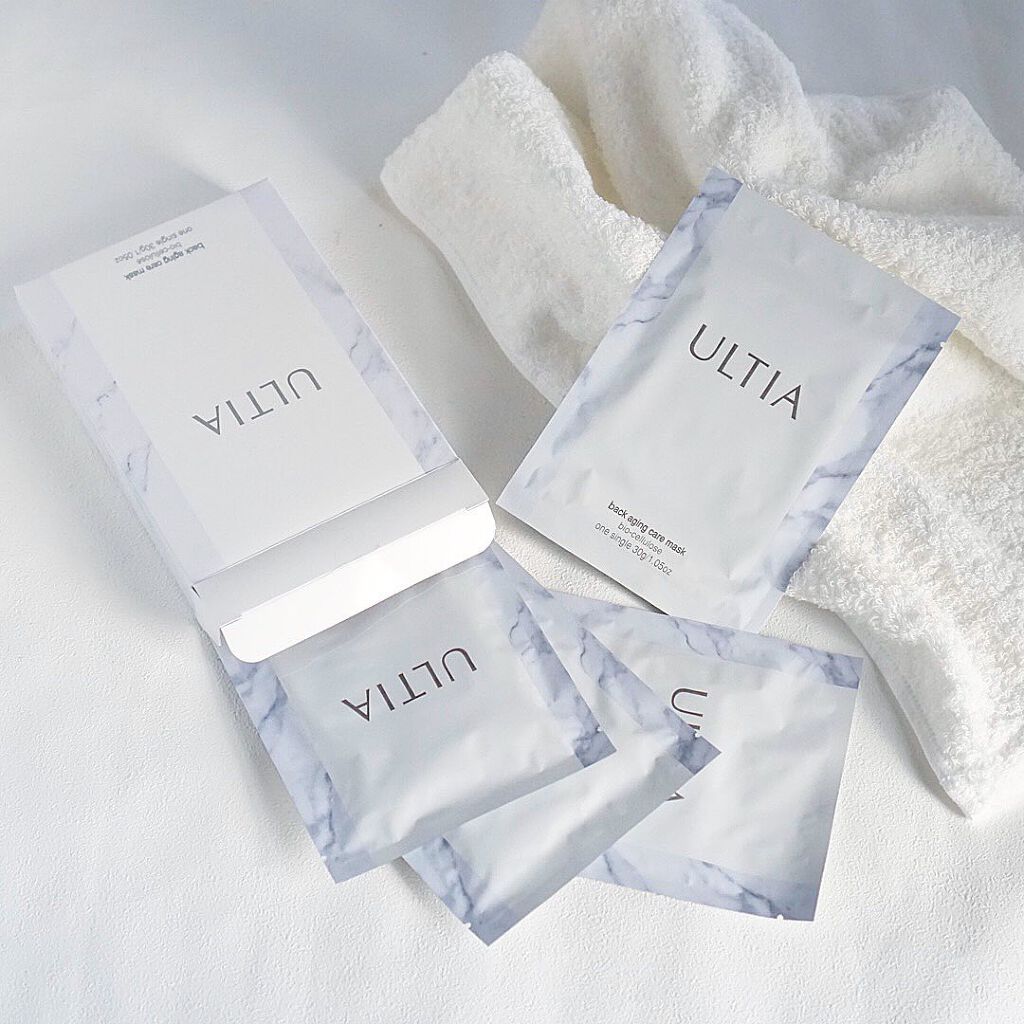back aging care mask/ULTIA/シートマスク・パックを使ったクチコミ（1枚目）