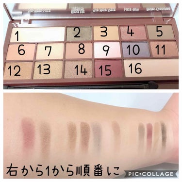 アイラブチョコレート/MAKEUP REVOLUTION/アイシャドウパレットを使ったクチコミ（2枚目）