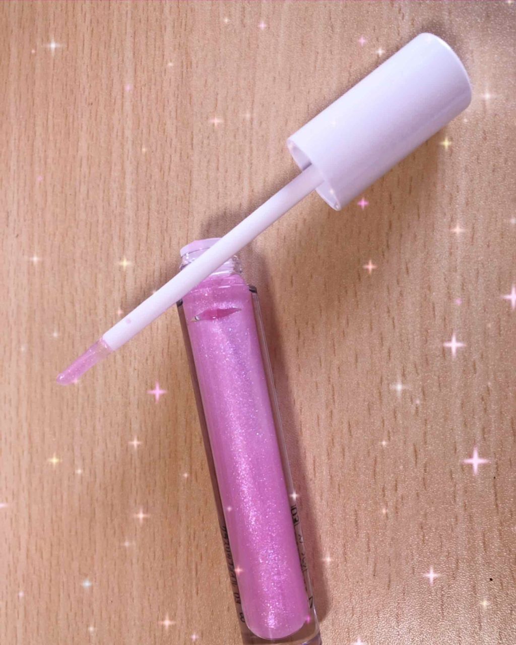 メスメリック グラスリップオイル 03 スノーラビット/CHICCA/リップグロスを使ったクチコミ（2枚目）