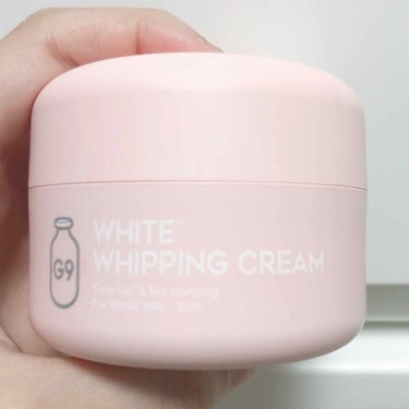 WHITE WHIPPING CREAM(ウユクリーム)/G9SKIN/化粧下地を使ったクチコミ（1枚目）