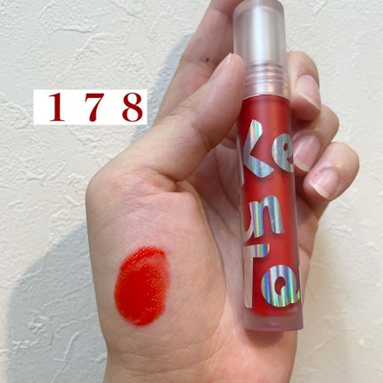 タトゥーリップキャンドルティント ホットサマーエディション/Keep in Touch/リップティントを使ったクチコミ(4枚目)