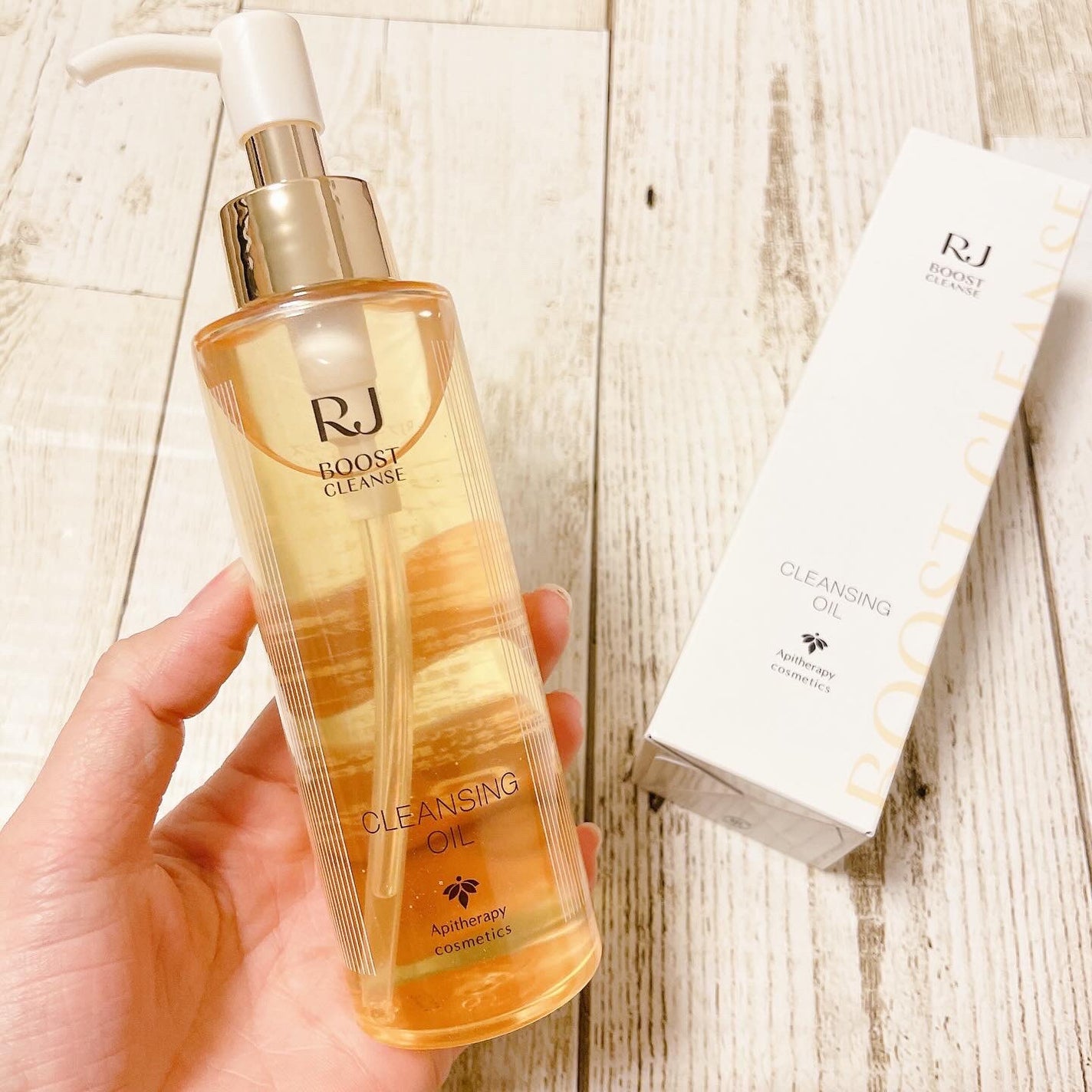 RJ ブーストクレンズ クレンジングオイル /アピセラピーコスメティクス/オイルクレンジングを使ったクチコミ(1枚目)