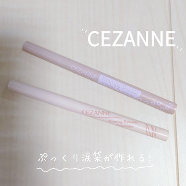 描くふたえアイライナー/CEZANNE/リキッドアイライナーを使ったクチコミ（1枚目）