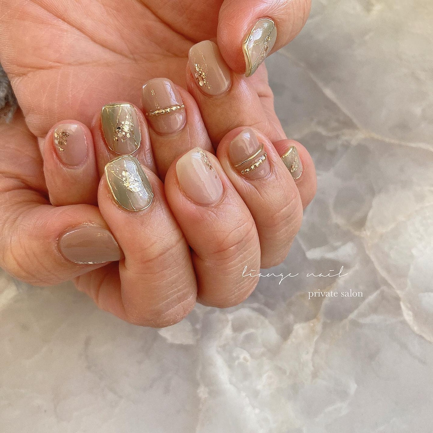 Yuki on LIPS 「.リングネイル💍✨...使用item↓@rusele__▫︎M..」(1枚目)