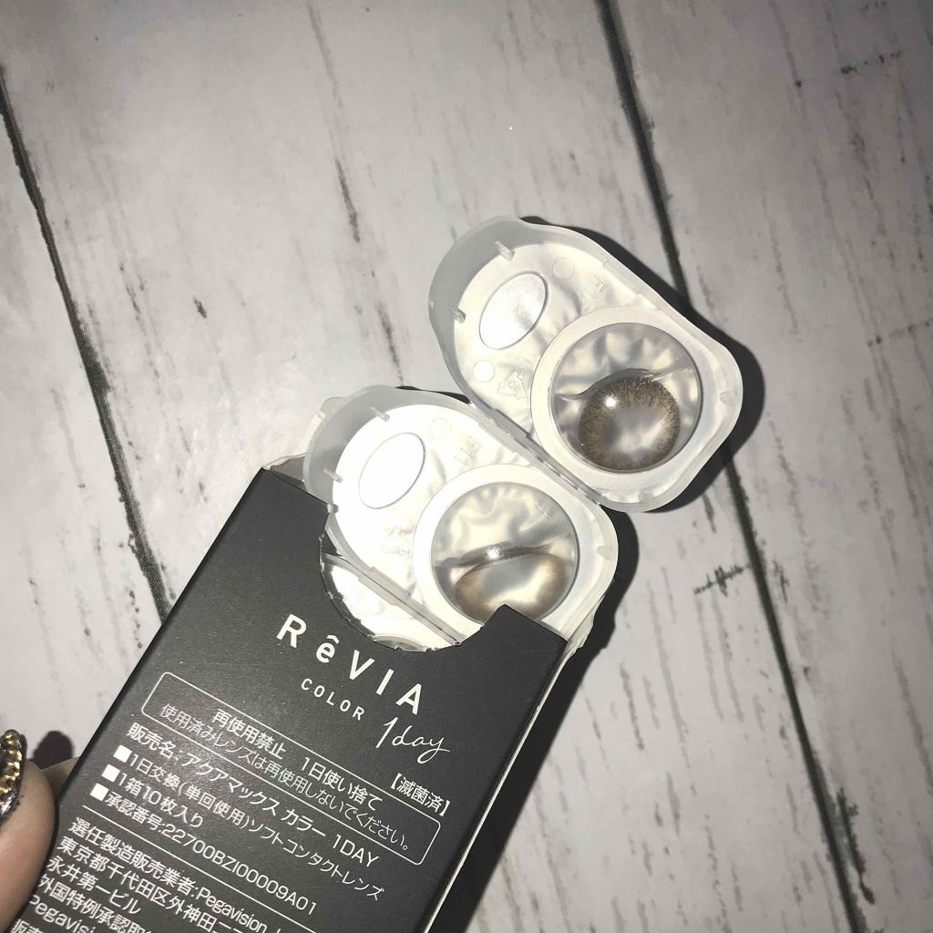 ReVIA 1day/ReVIA/ワンデー(1DAY)カラコンを使ったクチコミ(2枚目)