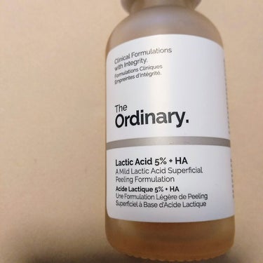 Lactic acid 5% + HA 2%/The Ordinary/その他スキンケアを使ったクチコミ（1枚目）
