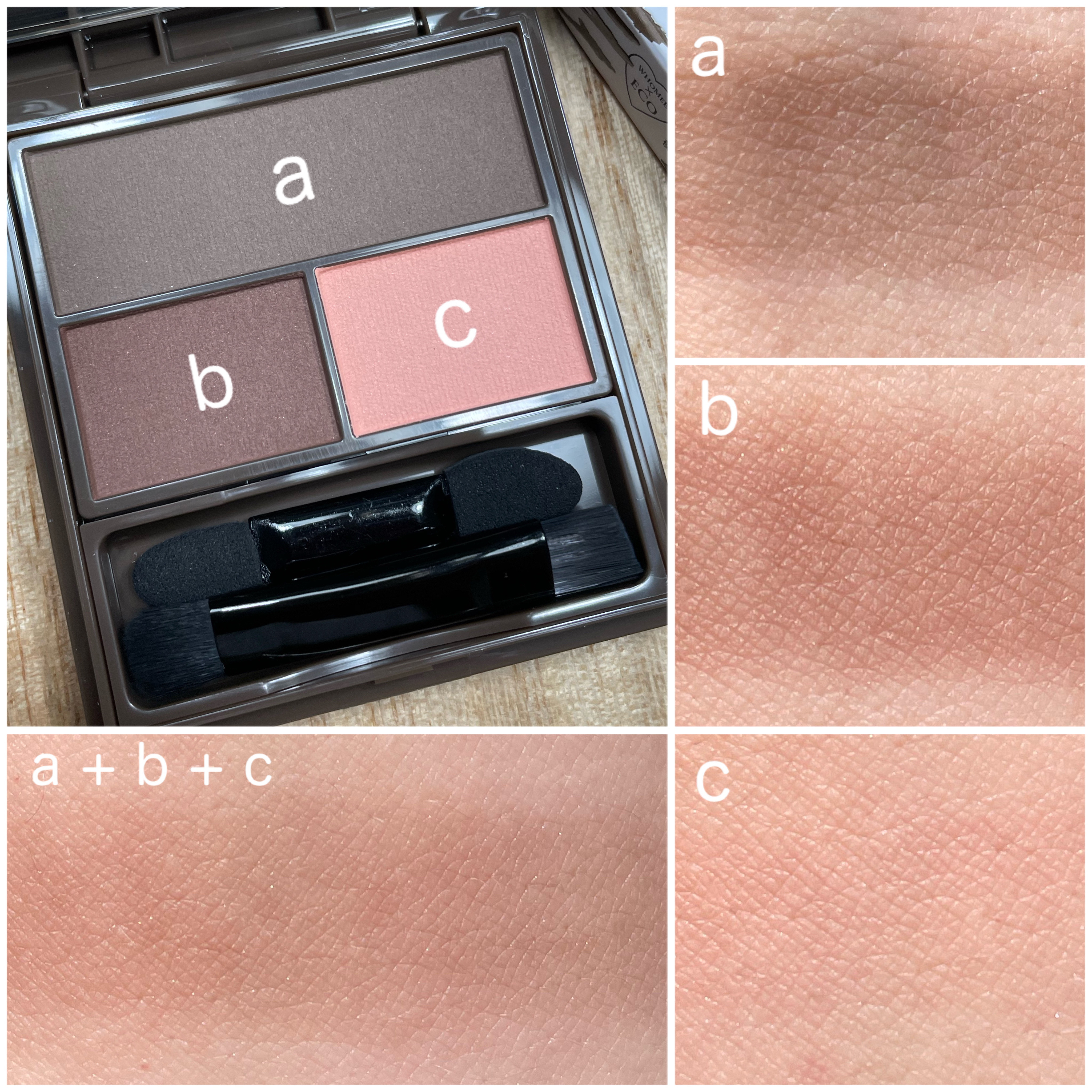 WHOMEE フーミー マルチアイブロウパウダーのクチコミ「WHOMEE
フーミー マルチアイブロウパウダー
レッドブラウン

立体感と血色感をプラスする.....」（2枚目）