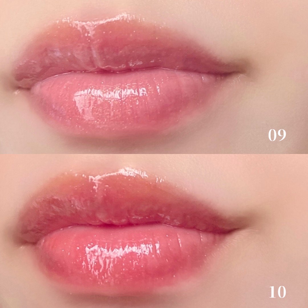 グラスティングカラーグロス/rom&nd/リップグロスを使ったクチコミ(4枚目)