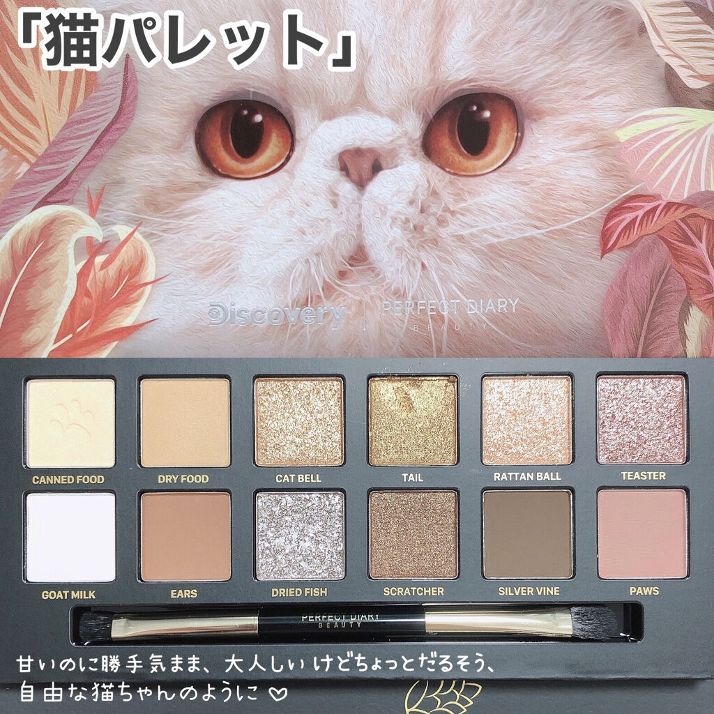 エクスプローラ12色 動物アイシャドウパレット/PERFECT DIARY/アイシャドウパレットを使ったクチコミ（3枚目）