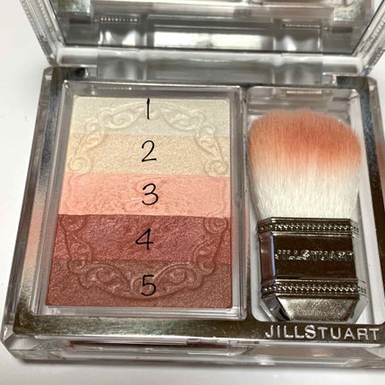 ブルーミングデュー オイルインブラッシュ 08 silky lily/JILL STUART/パウダーチークの画像