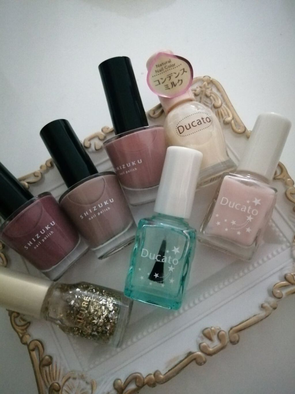 発色UPベースコート/デュカート/ネイルトップコートを使ったクチコミ（2枚目）