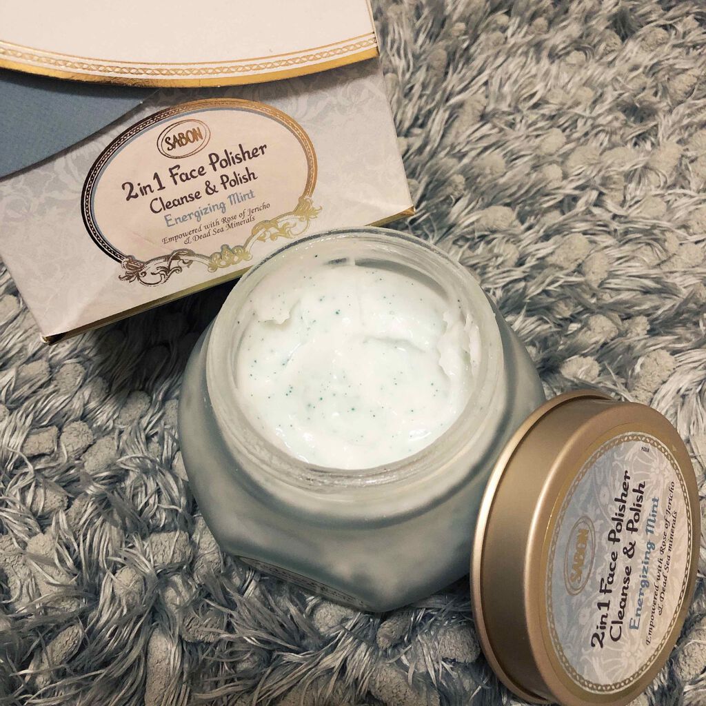 フェイスポリッシャー リフレッシング(ミント)/SABON/スクラブ・ゴマージュを使ったクチコミ(1枚目)