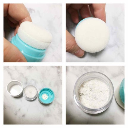 ihana WHITE スキンケアVCスノーパウダー/IHANA/ルースパウダーを使ったクチコミ(3枚目)