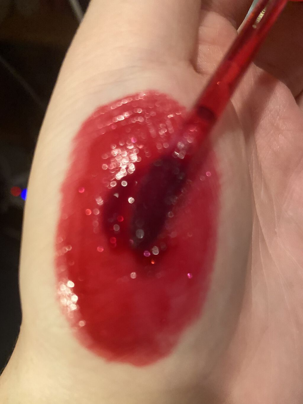 ディアダーリン ウォータージェルティント RD304(ザクロ)/ETUDE/リップティントを使ったクチコミ（1枚目）