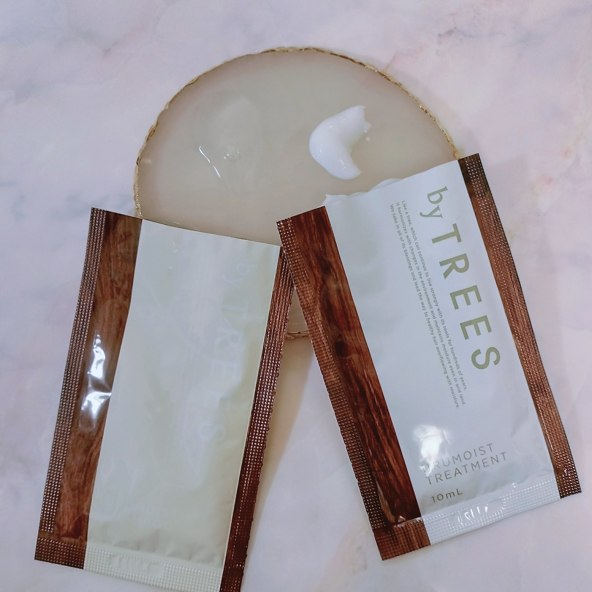 うるモイストシャンプー／トリートメント 1DAYトライアルパウチ 10+10ml/byTREES/市販シャンプーを使ったクチコミ（2枚目）