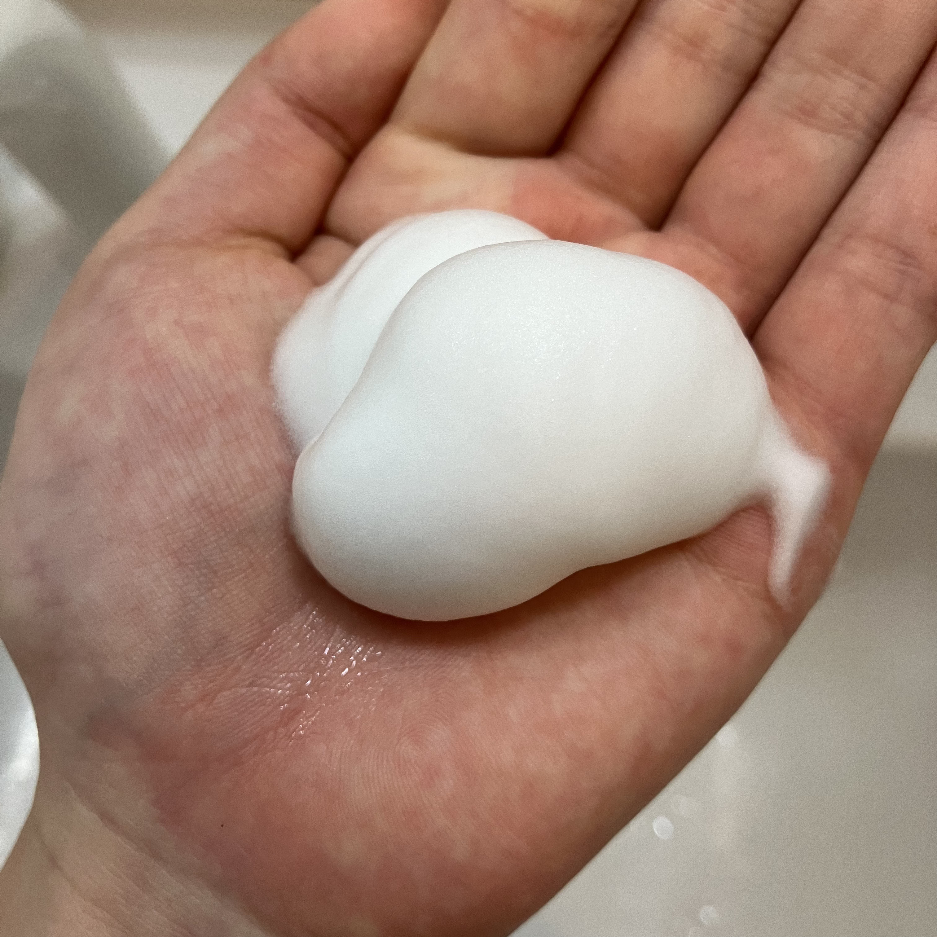 ビューティモイスチャー クリーミー泡洗顔料/ダヴ/泡洗顔を使ったクチコミ（2枚目）